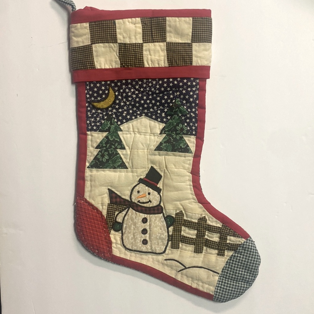Quilted Christmas Stocking
